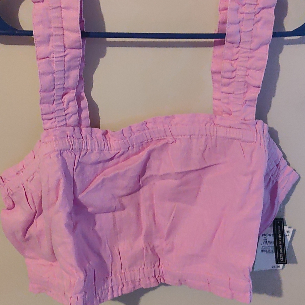 Purple tulip crop top new with tags